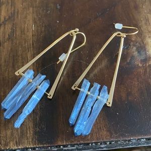 Crystal drop earrings